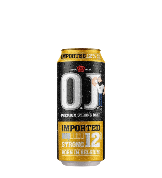 OJ Strong Beer 12% 500ml Can