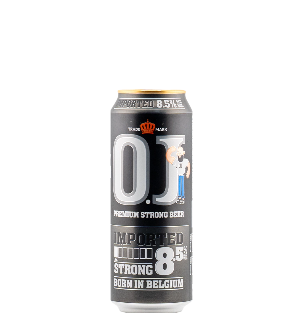 OJ Strong Beer 8.5% 500ml Can