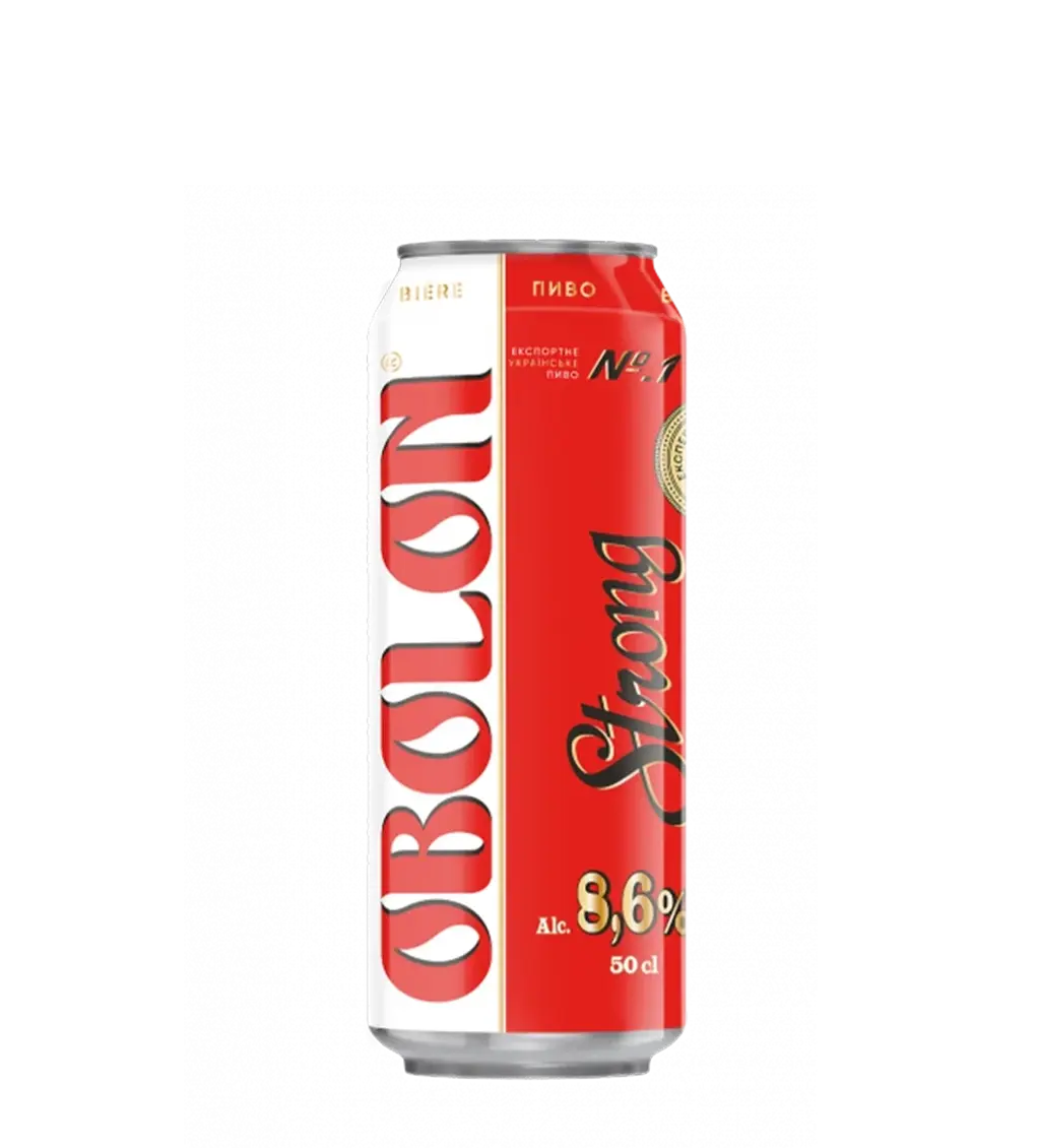 Obolon Beer 8.6% 500ml Can