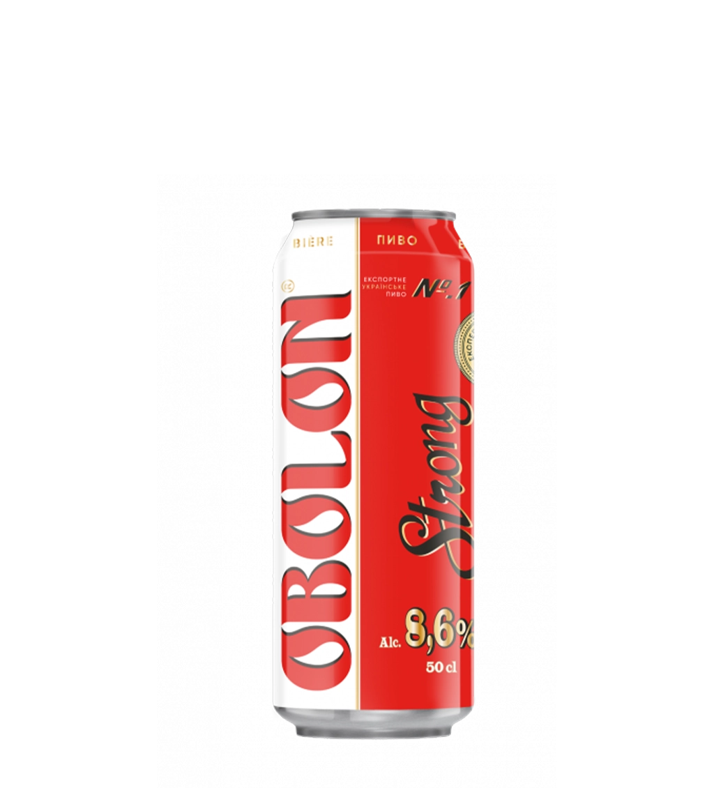 Obolon Beer 8.6% 500ml Can