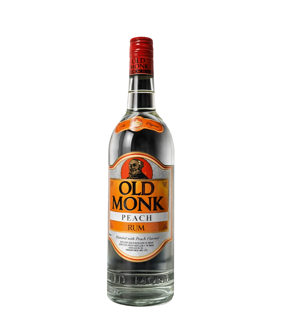 Old Monk Peach Rum 750ml