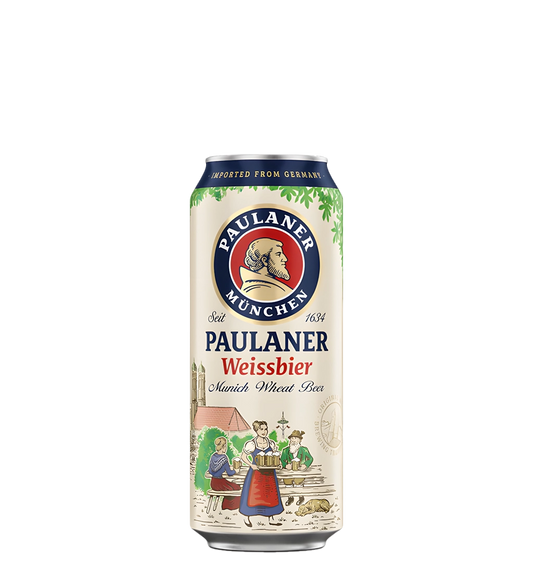 Paulaner Weissbier Beer Can 500ml