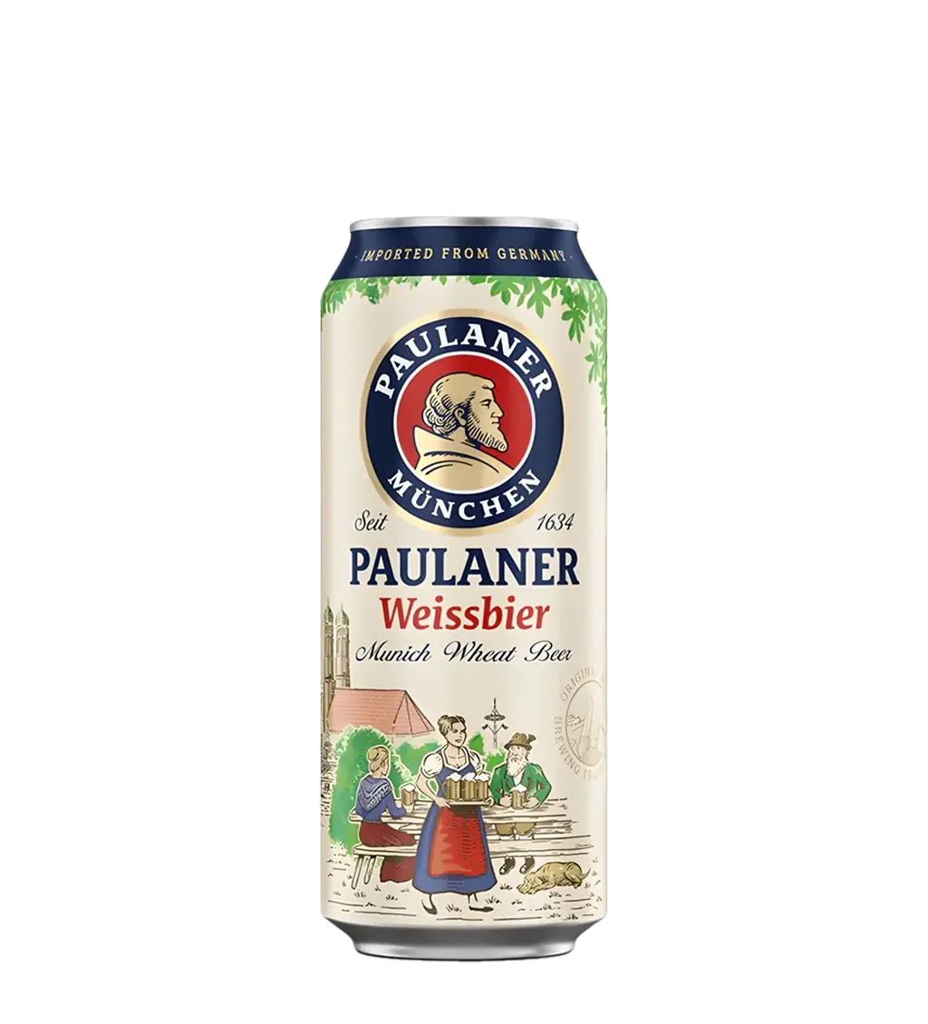 Paulaner Weissbier Beer Can 500ml