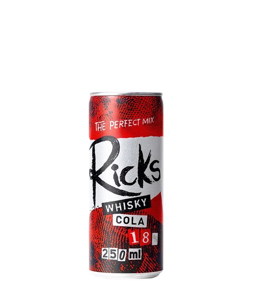 Ricks Whisky Cola 25% 250ml - Compare prices in UAE