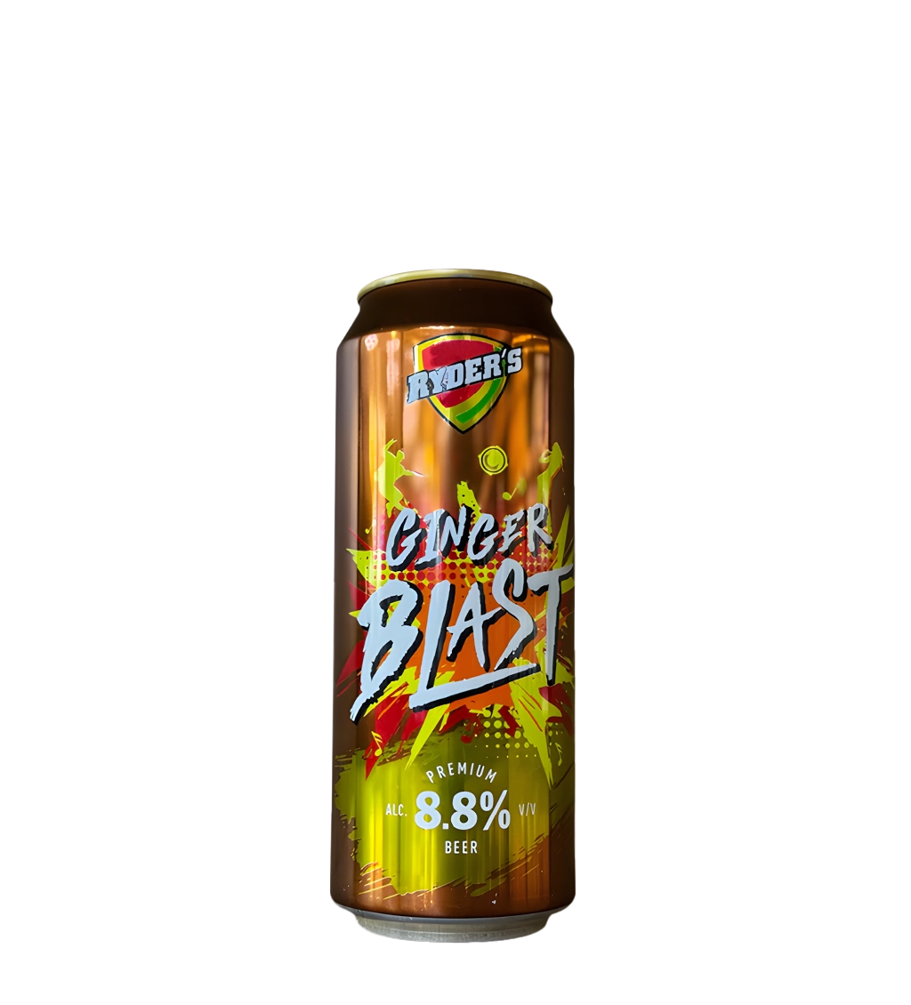 Ryders Ginger Blast Beer Can 50CL
