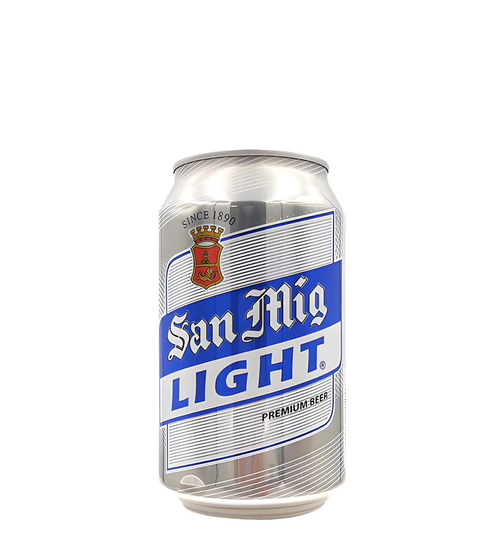 San Miguel Light Beer Can 33CL