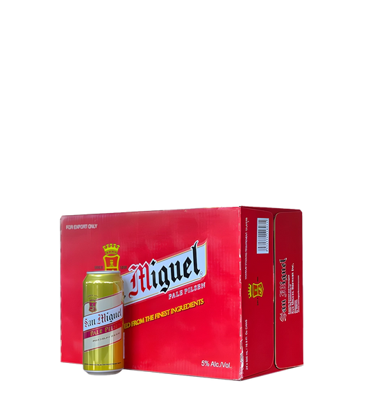 San Miguel Pilsner 500ml Can - CASE (24PC)