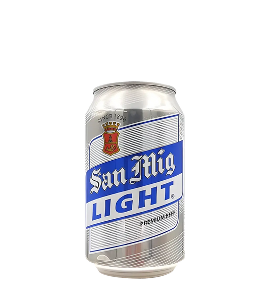 San Miguel Light Beer Can 330ml
