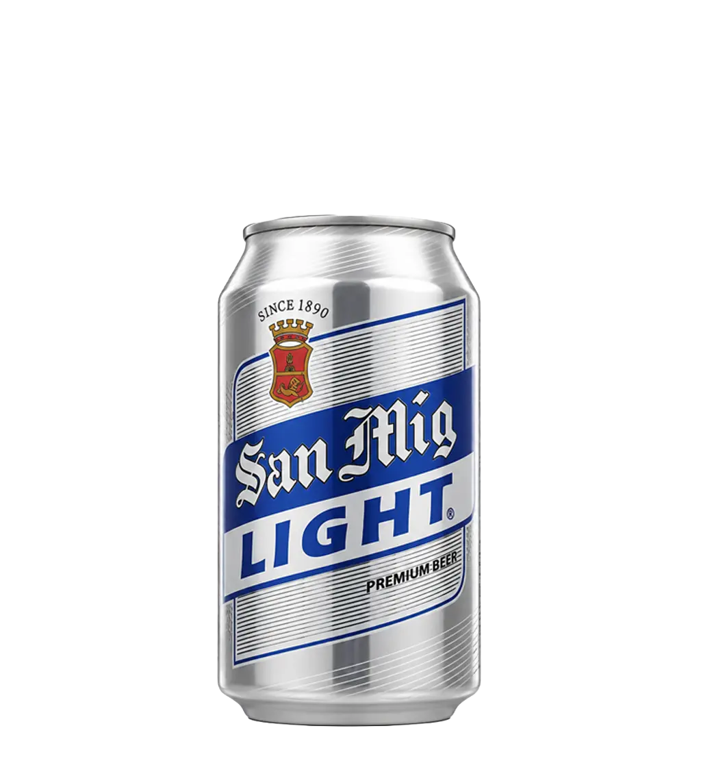 San Miguel Light Beer Can 330ml
