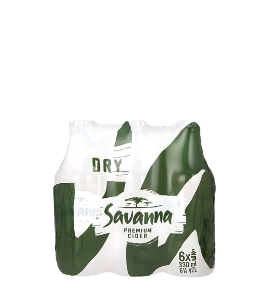 Savanna Dry 33 CL Btl -6 Pack