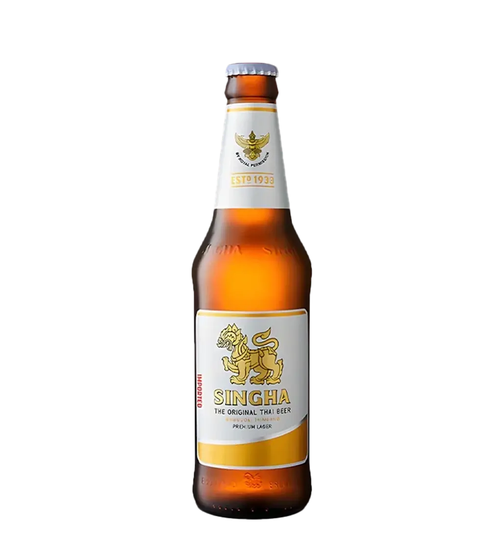 Singha Beer Bottle 330ml