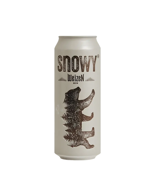 Snowy Weizen Beer 490ml Can