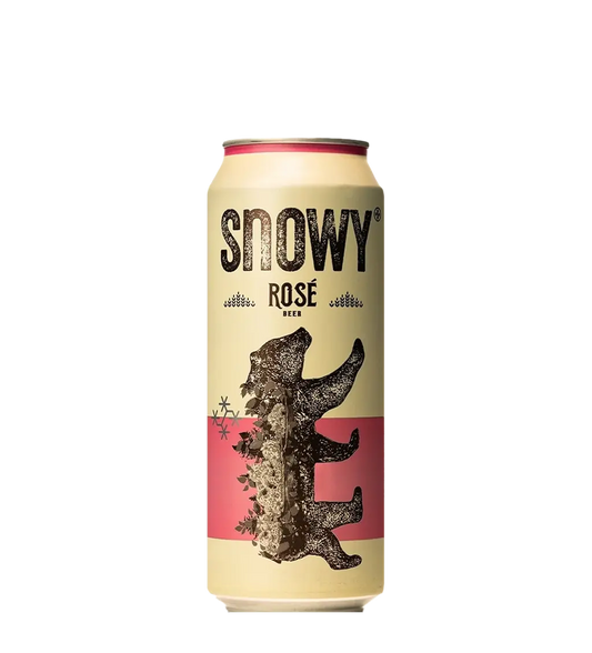 Snowy Weizen Rose Beer 490ml Can