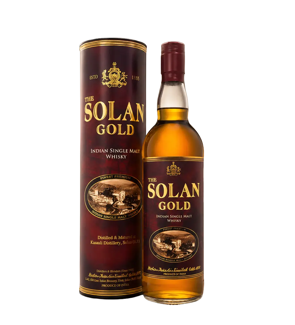 Solan Gold Indian Single Malt Whisky 750ml