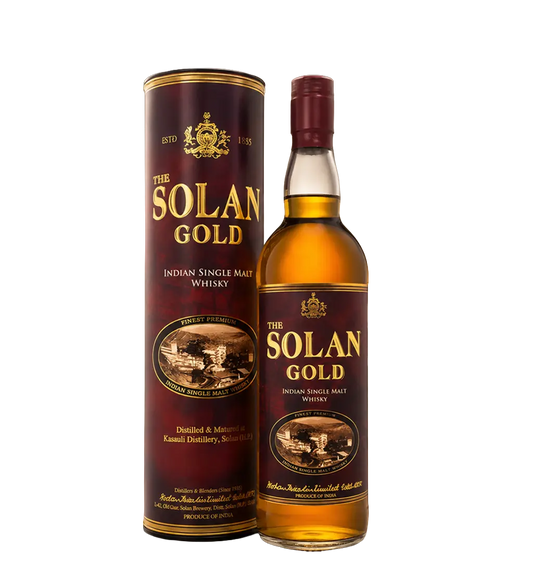 Solan Gold Indian Single Malt Whisky 750ml