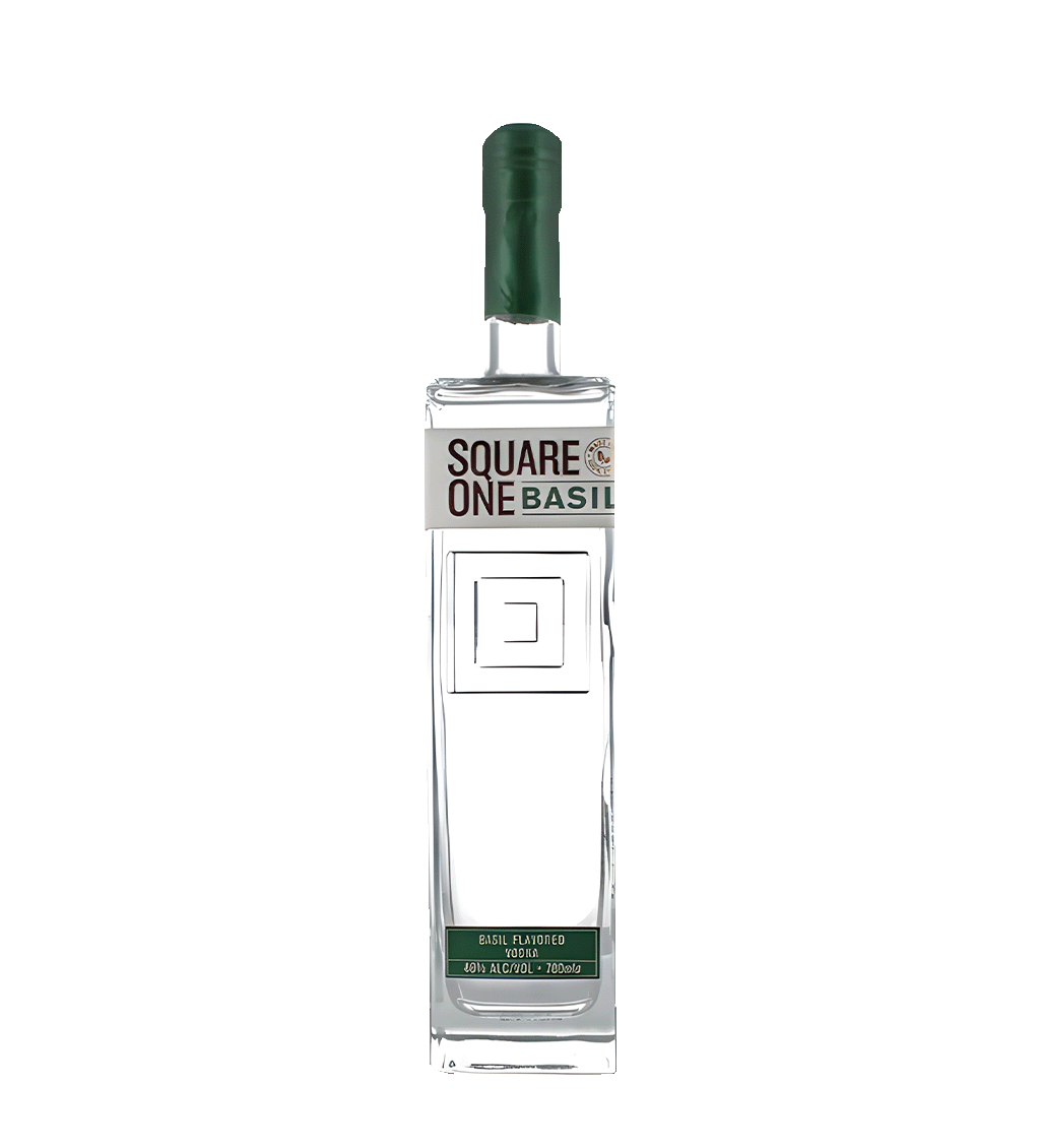 Square One Basil Vodka 70CL