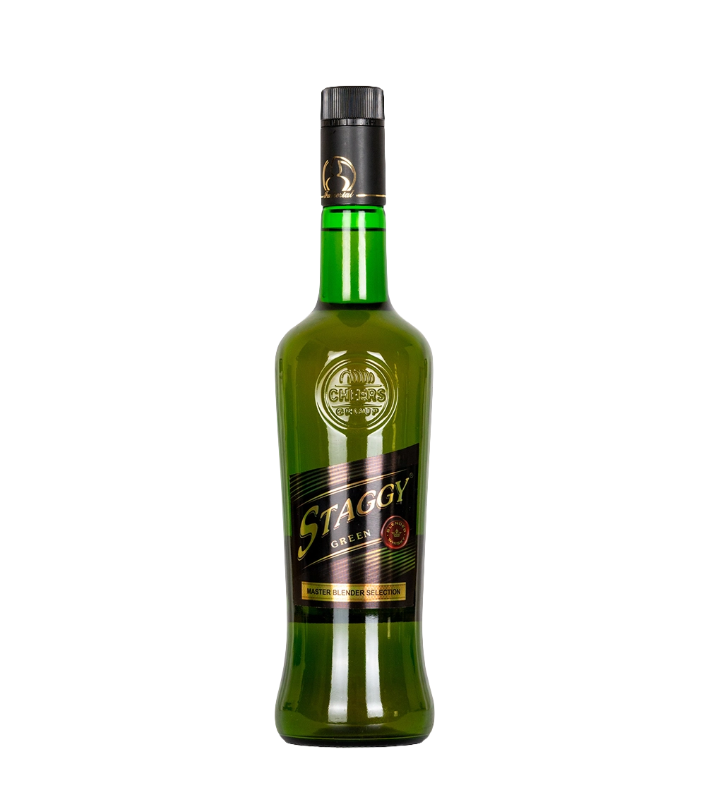 Staggy Green Blended Whisky 750ml