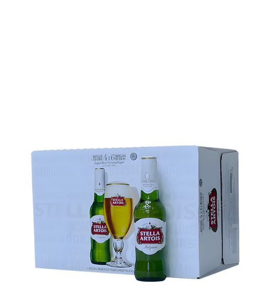 Stella Artois Beer Bottle 330ml - CASE (24PC)