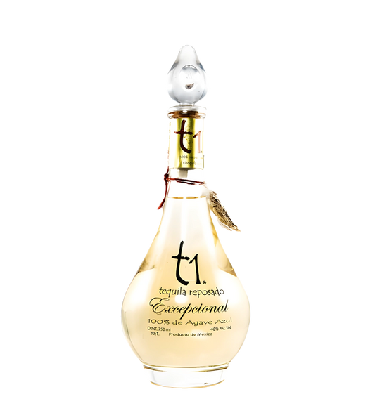 T1 Excepcional Reposado Tequila 75CL