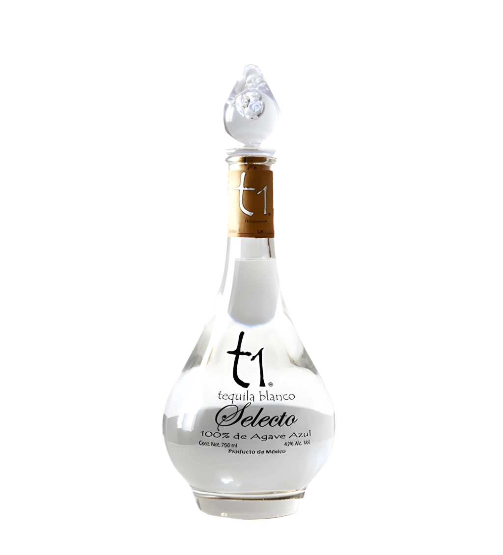 T1 Selecto Blanco Tequila 75CL