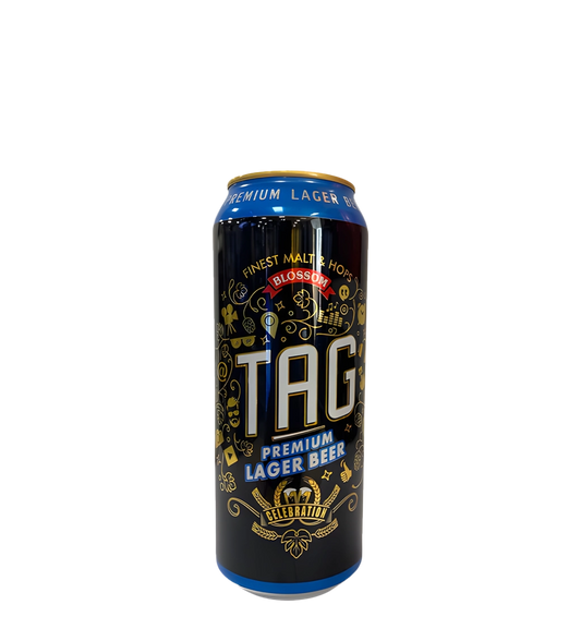 Tag Premium Lager Beer 50 CL Can