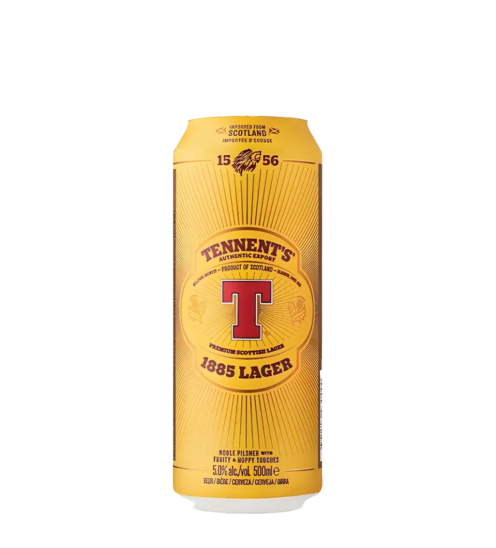 Tennents Lager Beer Can 500ml