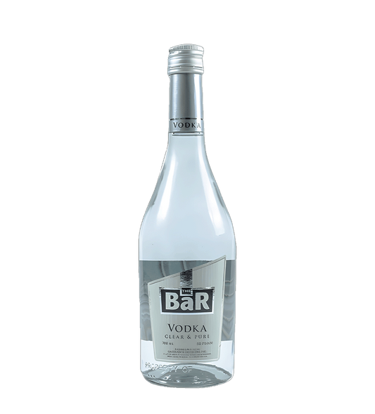 The Bar Silver Clear & Pure Vodka 70CL
