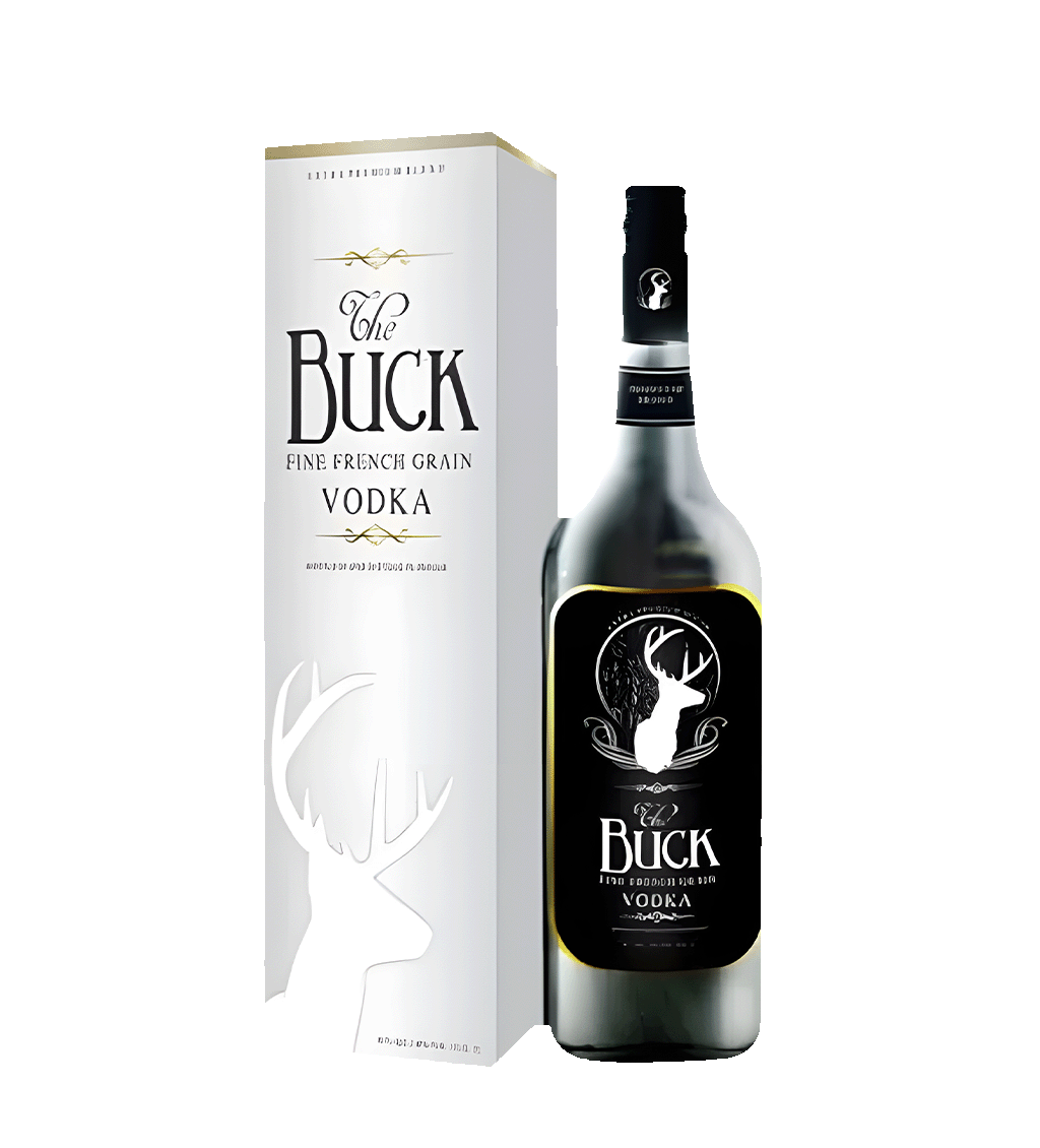 The Buck French Fine Grain Vodka 1Ltr
