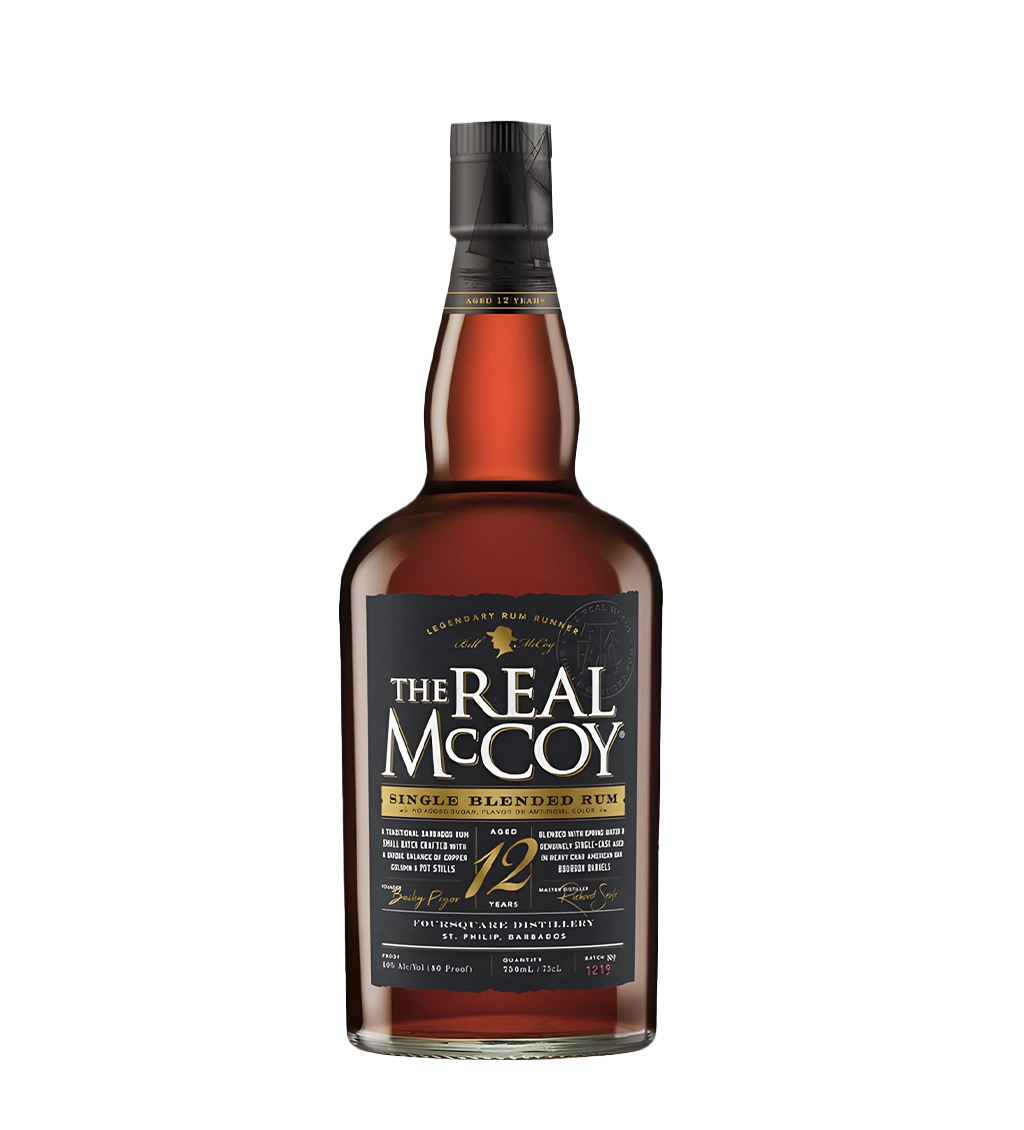 The Real McCoy 12 Years Rum 750ml