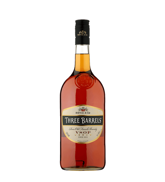 Three Barrels VSOP Brandy 1Ltr