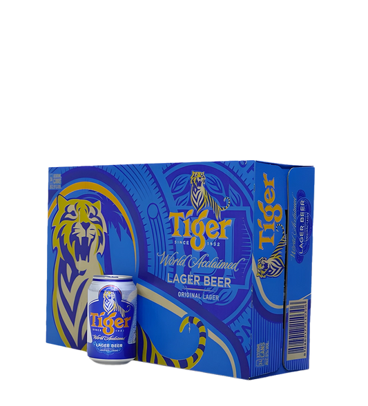 Tiger Beer Can 33CL - CASE (24PC)