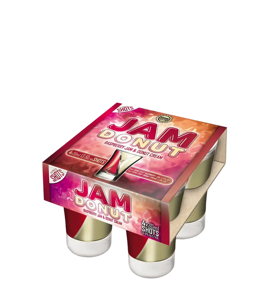 Top Shots Jam Donut Raspberry 25ml