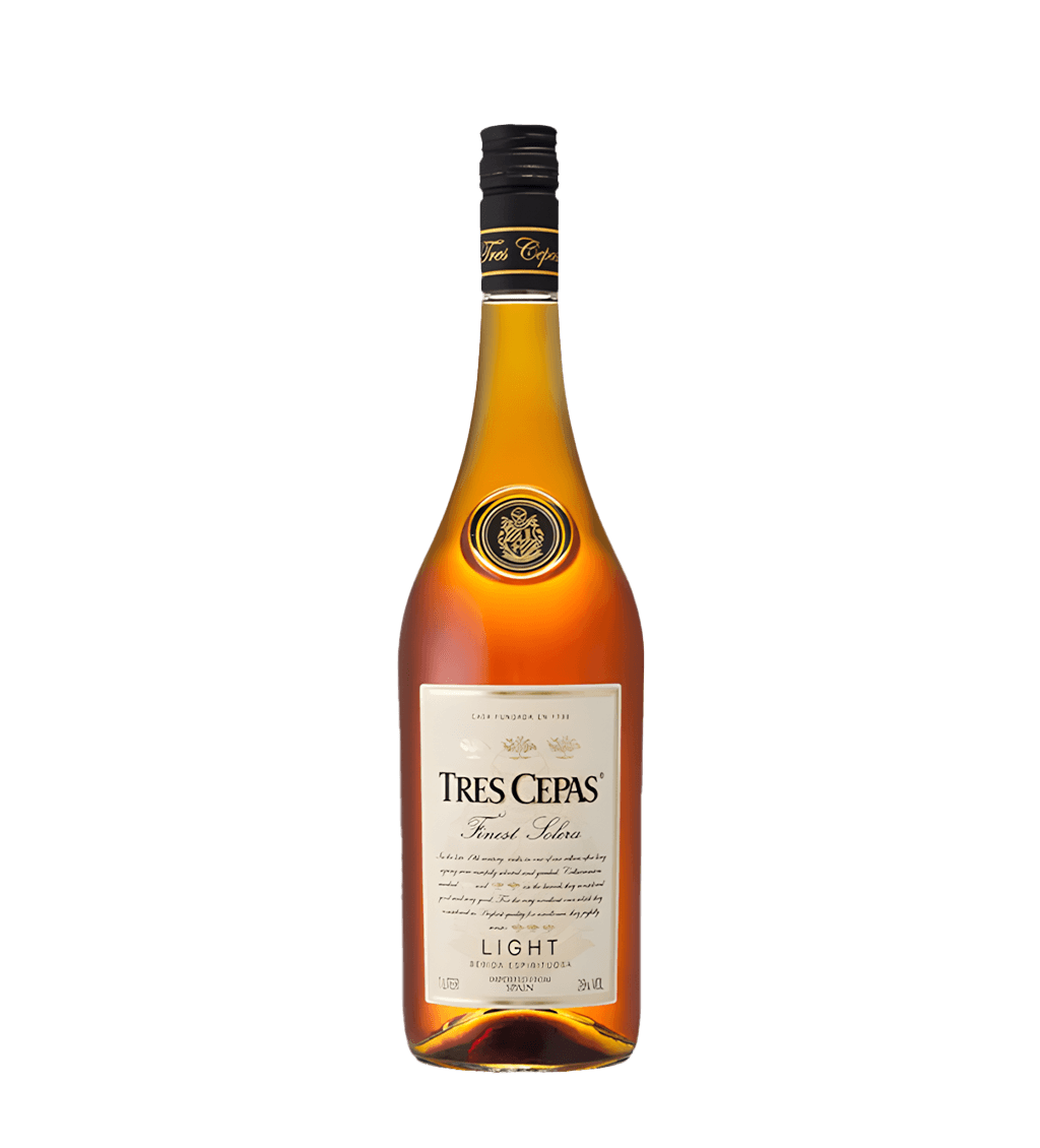Tres Cepas Light Brandy 1Ltr