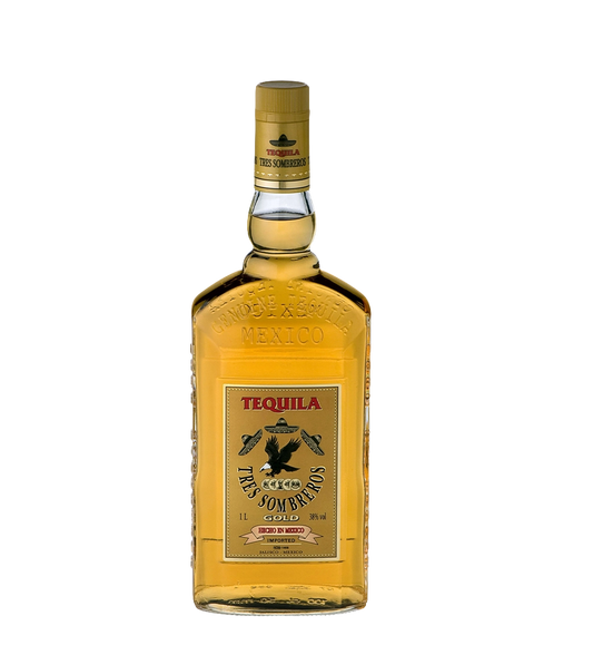 Tres Sombreros Tequila Gold 1L by tres sombreros - Compare prices in UAE
