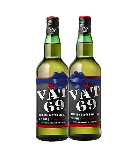 Vat 69 Blended Scotch 1L Pack of 2