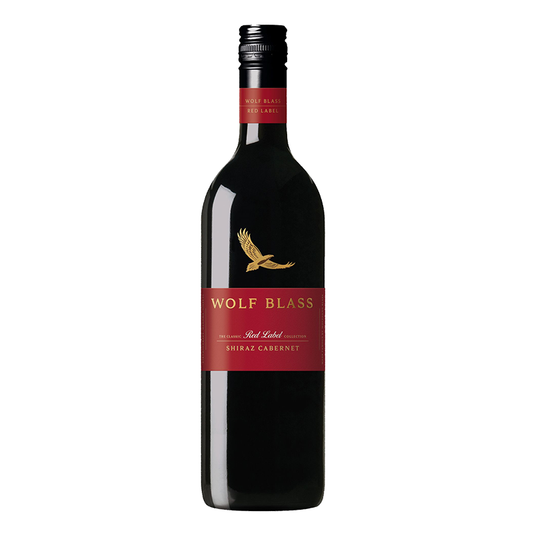 WOLF BLASS RED LABEL SHIRAZ CABERNET 75CL