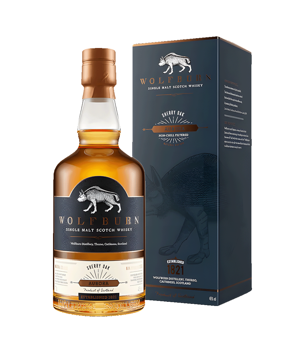 WOLFBURN AURORA S-MALT 70CL