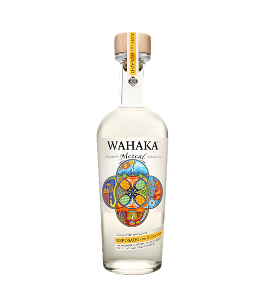 WAHAKA REPOSADO CON GUSANO 75CL