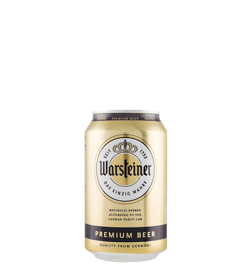 Warsteiner Beer 330ml Can