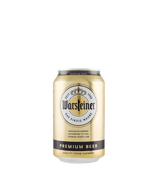 Warsteiner Beer 330ml Can