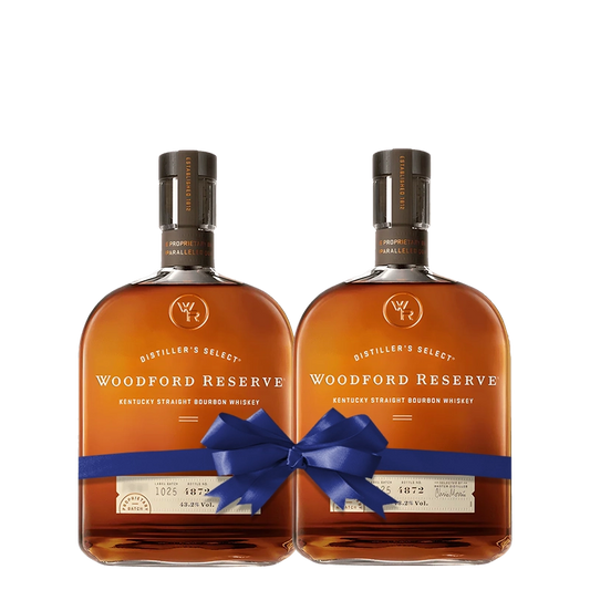 Woodford Reserve Bourbon 1L Pack of 2