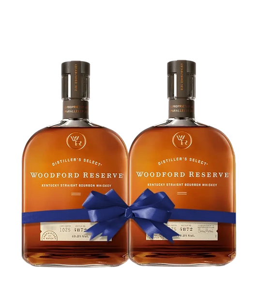 Woodford Reserve Bourbon 1L Pack of 2