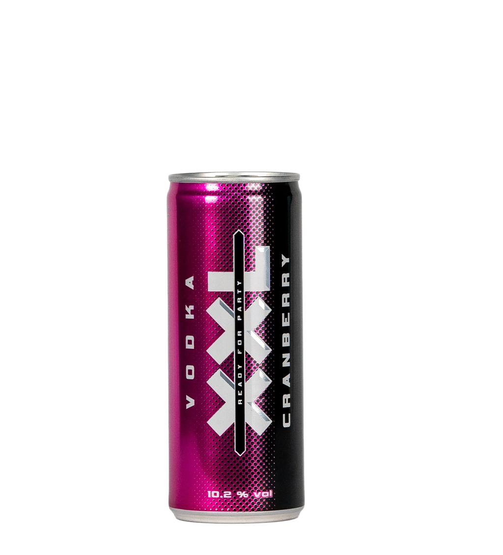 XXL Vodka Cranberry 250ml Can