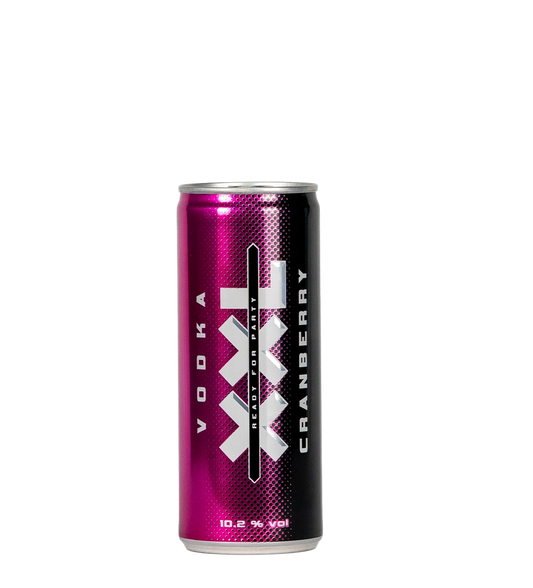 XXL Vodka Cranberry 250ml Can