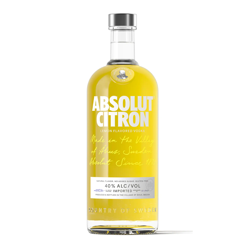 Absolut Vodka Citron 1Ltr