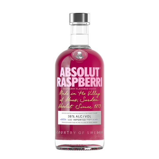 ABSOLUT VODKA RASPBERRY 75CL