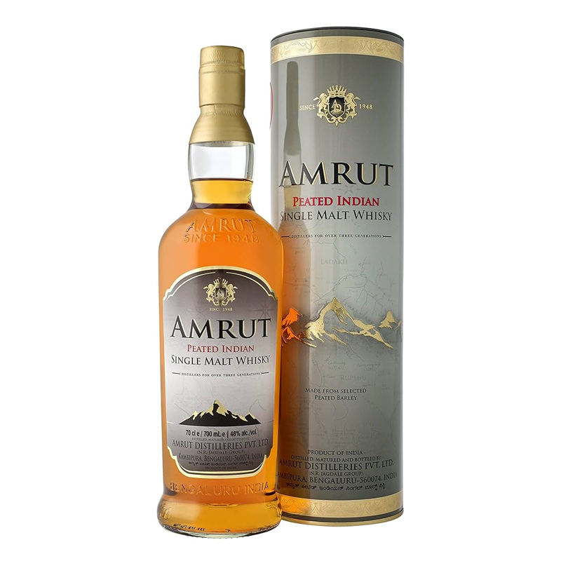 Amrut Peated S-Malt Whisky 70CL