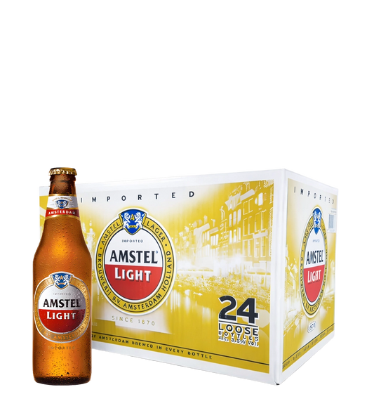 Amstel Light Beer Bottle 355ml