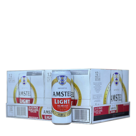 Amstel Light Can 355ml - CASE (24PC)