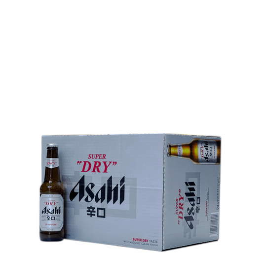 Asahi Beer Bottle 330ml - CASE (24PC)